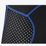 Men's Breathable Mesh High-Elasticity Foam Pad Quick-Dry Activewear Tights