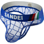 3 Pack Men's Low-Rise Lace Sexy Mesh Briefs And Thongs