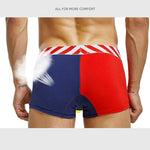 2-pack Men's Colorblock Cotton Boxer Briefs