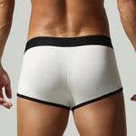 2 Pack Men’s Soft & Breathable Trunks with Supportive Pouch
