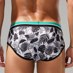 2 Pack Men's Stylish Prints Skin-Friendly & Stretch Fit Briefs