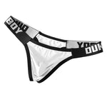 3 Pack Men's Comfy Wide Waistband Breathable Durable Stretch Thongs