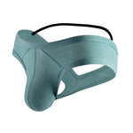 2 Pack Men's Low Rise Back Hollow 3D U-convex Large Pouch T-Back Briefs