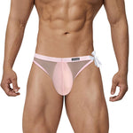 2 Pack Men's Nylon Ultra-Thin Breathable Semi-Transparent Sexy Briefs