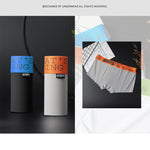 3-pack Men's Ice Silk Solid Color Breathable Briefs