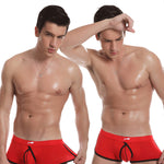 2 Pack Men's Ultra-Soft Modal Low-Rise Comfy Waistband Odor-Control Trunks