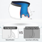 3 Pack Men’s Separate Sexy Free Stretch Trunks