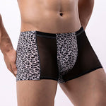 4-pack Men's Seamless Comfort Odor-Control Ice Silk Trunks