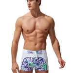 Men's Comfy Waistband Stay-Put Fit Bold Prints Swim Shorts & Trunks