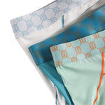 2 Pack Men's Ultra-Soft Anti-Chafing Stay-Put Fit Odor-Resistant Midway Briefs