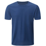 Men's Solid Quick-Dry Loose Fit for Casual Wear & Sport T-Shirt