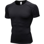 Men’s Simple Tight Short Sleeve