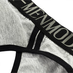 2 Pack Men's Cotton Support Jockstrap with Enhanced Pouch