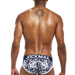 2 Pack Men's Premium Soft Cotton Sporty Cut Daily Stretch Firm Support Briefs & Jockstrap