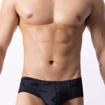 4 Pack Men's Breathable & Quick-Dry Printed U-Pouch Mesh T-Back Trunks