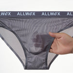 4 Pack Men's Stretch Fit Low-Rise Zero-Irritation Soft-Bound Edges Cooling Briefs