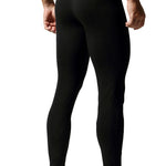 Men's Ultra-Soft Cotton Tag-Free Second-Skin Warm-Touch Cozy Thermal Bottoms