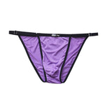 4 Pack Men's Cooling Touch Adjustable Ice Silk Bikinis