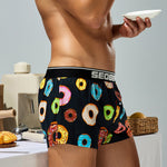 Men's Breathable Loose Fit Homewear Lounge Boxer