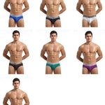 3 Pack Men's Comfortable Sporty Breathable Low-Waist Sexy Briefs