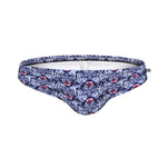 Men's Low-Rise Stylish Print Swim Briefs