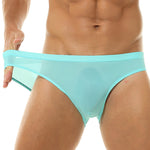 4 Pack Men’s Seamless Solid Color Smooth Touch Briefs