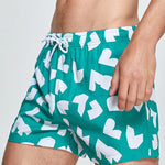 Men's Moisture-Wicking Lightweight & Airy Sporty Cut Comfy Board Shorts