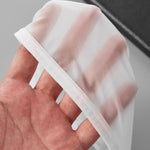 2 Pack Men's Thin Ice Silk Face Mask Fabric U-Convex Sexy Semi-Transparent Bikini