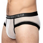 6 Pack Men's Professional Mesh Large Supportive Pouch Breathable Briefs