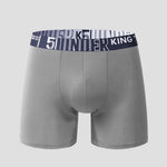 Breathable Sports Boxer Briefs with Open Fly