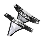 3 Pack Men's Breathable & Stretchy Lifting Effect Large Pouch Thongs
