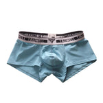 2 Pack Men's Ultra-Soft Breathable Cotton Supportive Fit Sporty Cut Comfy Trunks