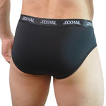 2 Pack Men's Sporty Letter Print Supportive Low-Rise Ice Silk Skin-Friendly Bikini