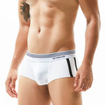 Men's Slim-Fit Cotton Trunks - Low Rise & Lifting Support