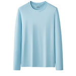 Men's Double-sided Modal Long-sleeved Solid Color T-shirt