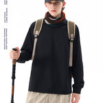 Outdoor Long-Sleeve Sweat-Wicking Quick-Dry Simple Loose Unisex Sports Top
