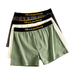 3 Pack Men's Ultra-Soft Breathable Cotton Quick-Dry Boxer Briefs