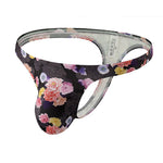 6 Pack Men's Bold Prints Stretch Fit Quick-Dry Sexy Thongs