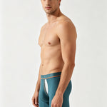 2 Pack Men's Anti-Chafing Separate Pouch Breathable Midway Briefs