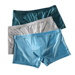 4 Pack Men's Supportive Pouch Cooling Airflow Seamless Comfort Trunks