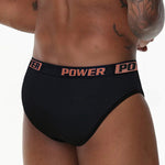 6 Pack Men's Quick-Dry Breathable Stay-Put Fit Soft Briefs