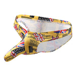 4 Pack Men's Elephant Print Sexy Bikini