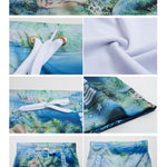 Men's Odor-Control Tagless & Seamless Stretch Fit Swim Trunks