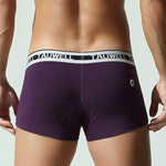 2 Pack Men's Ultra-Soft Breathable Cotton Supportive Fit Sporty Cut Comfy Trunks