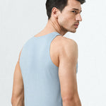 Men's Seamless Sports Fitness Vest Sleeveless Tank Top