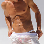 Men's Non-Lined Translucent Sexy Beach Shorts