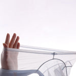Men’s Sheer Mesh Trunks with U-Shaped Support Pouch