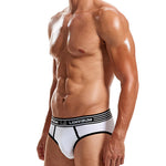 Men’s Spliced Color Pouch Briefs