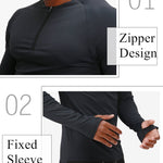 Men's Outdoor Sports T-Shirt with Long Sleeves