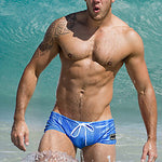 Men’s Fashionable Flash Swim Fitness Trunks